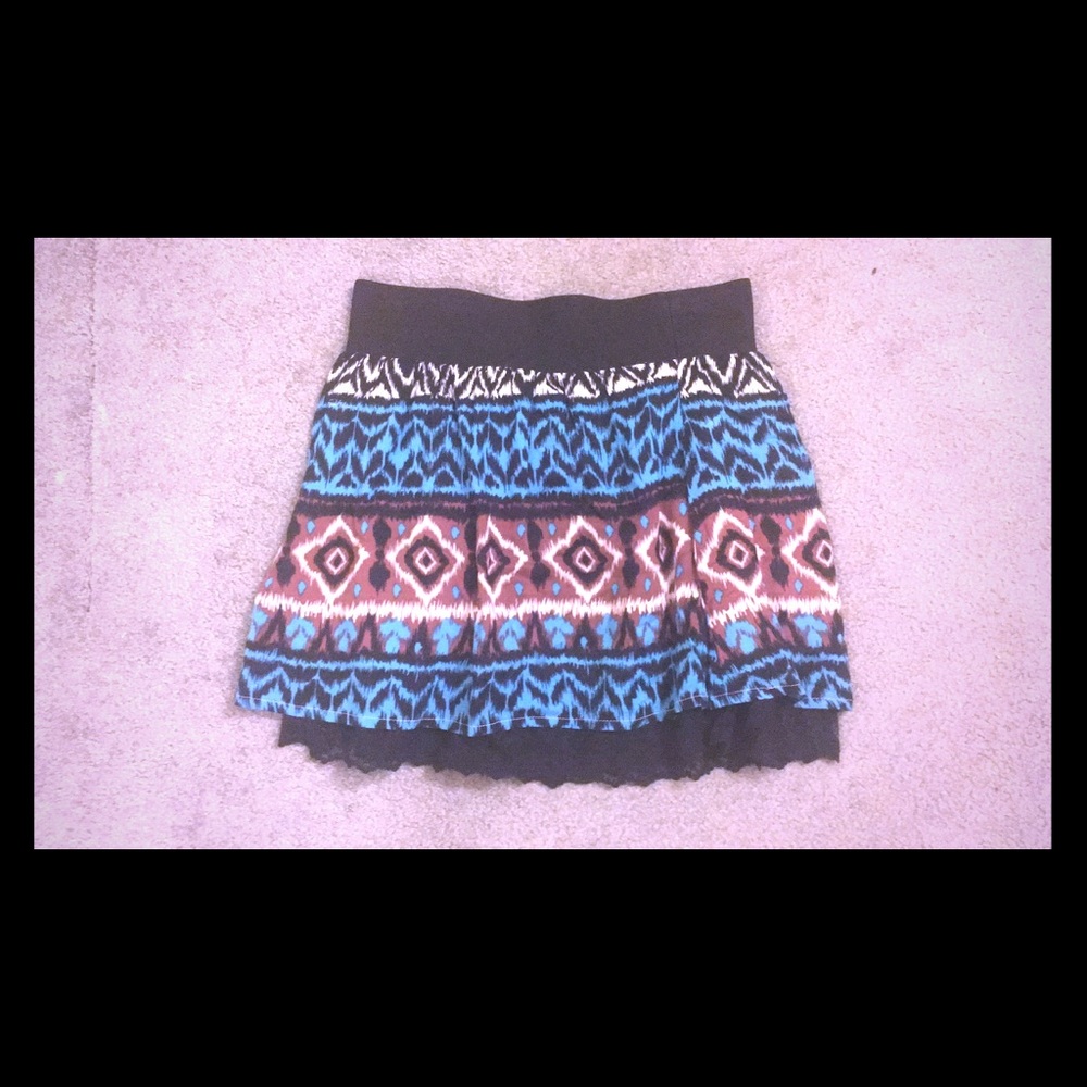 Patterned skirt